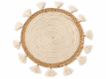 Boho Woven Round Wall Hanging Decor