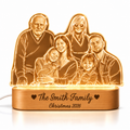 Personalized 3D Photo Lamp – Custom LED Night Light with Engraved Text